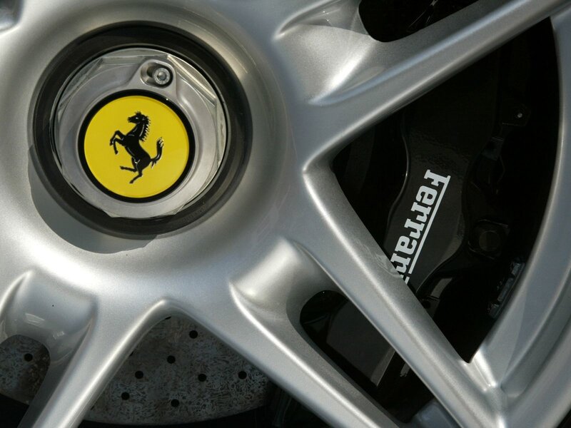 Ferrari wheel center cap