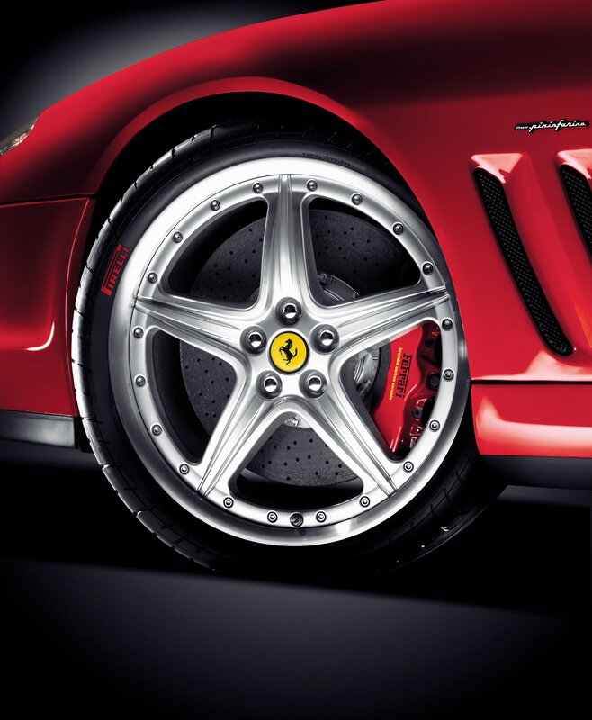 Ferrari wheel detail