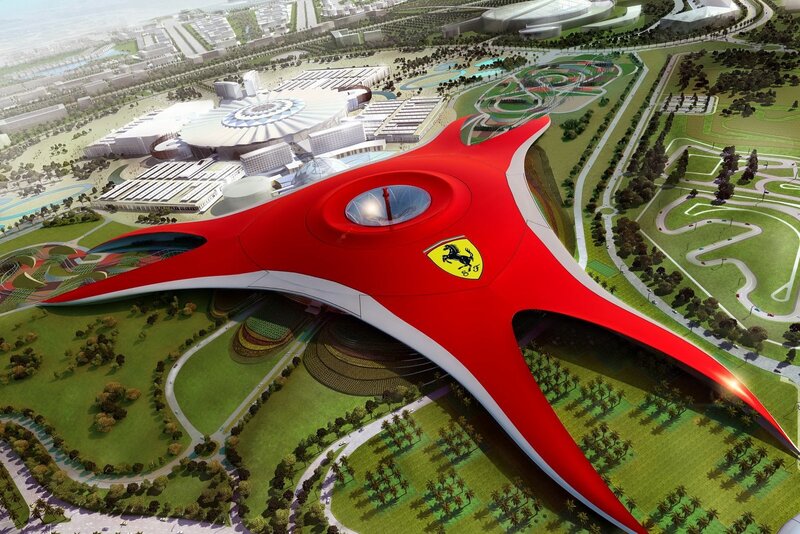 Ferrari World Abu Dhabi concept