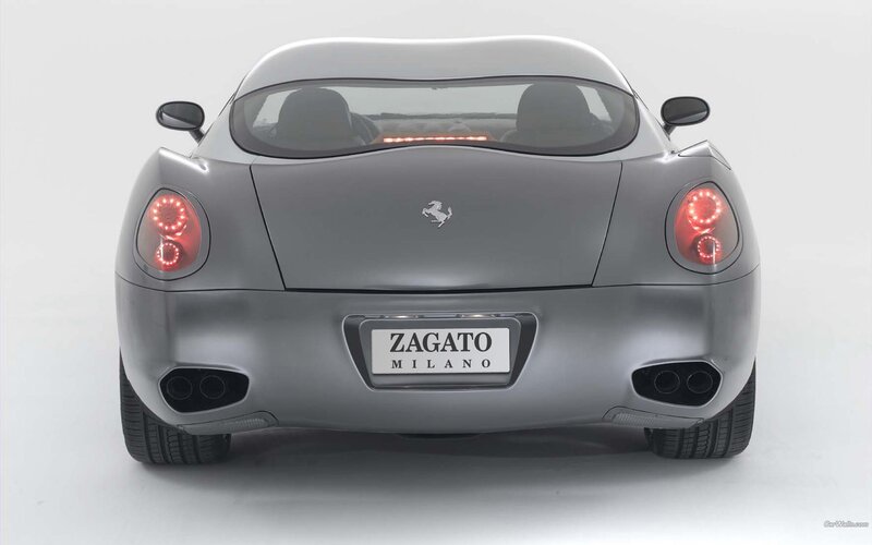 Ferrari Zagato rear view