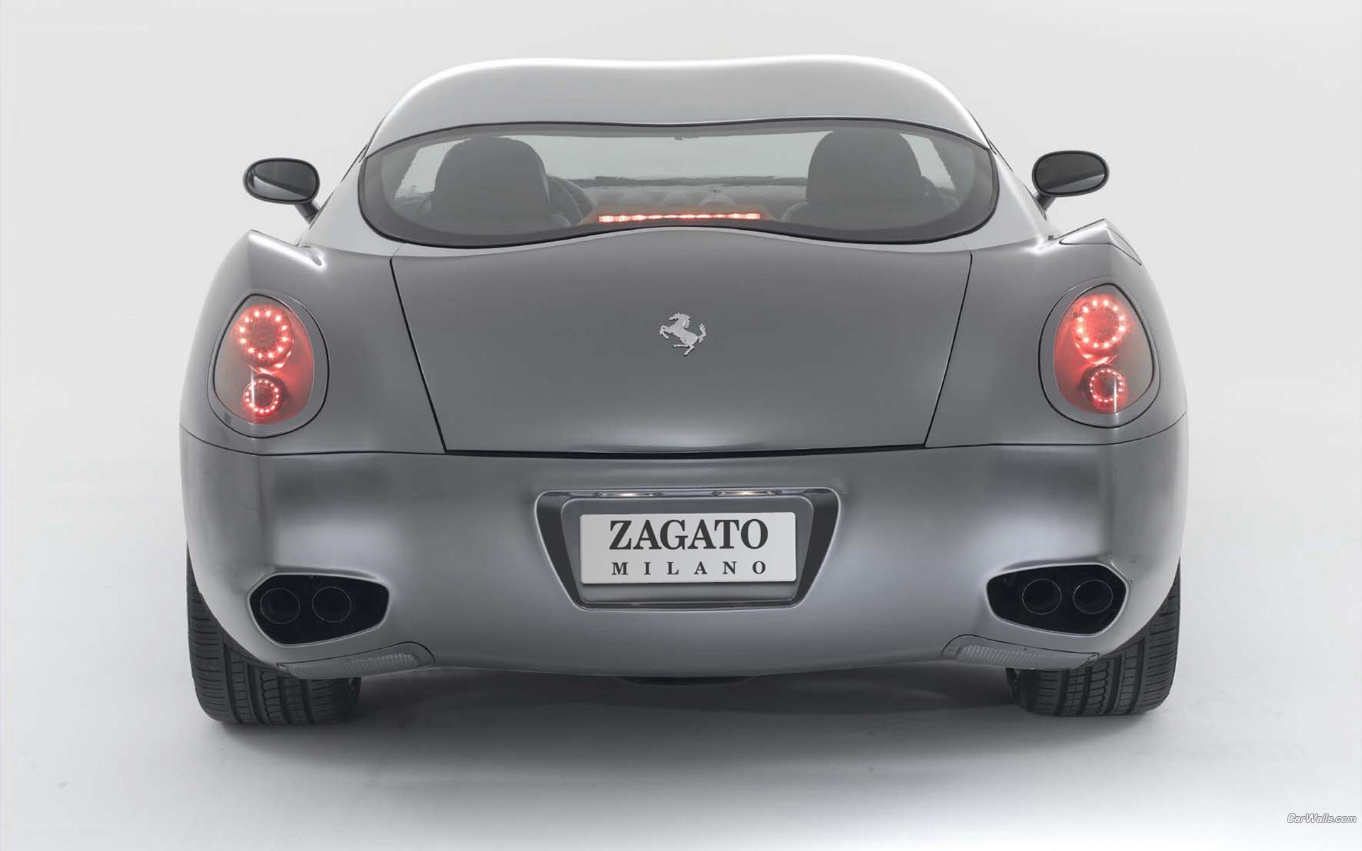 Ferrari Zagato rear view