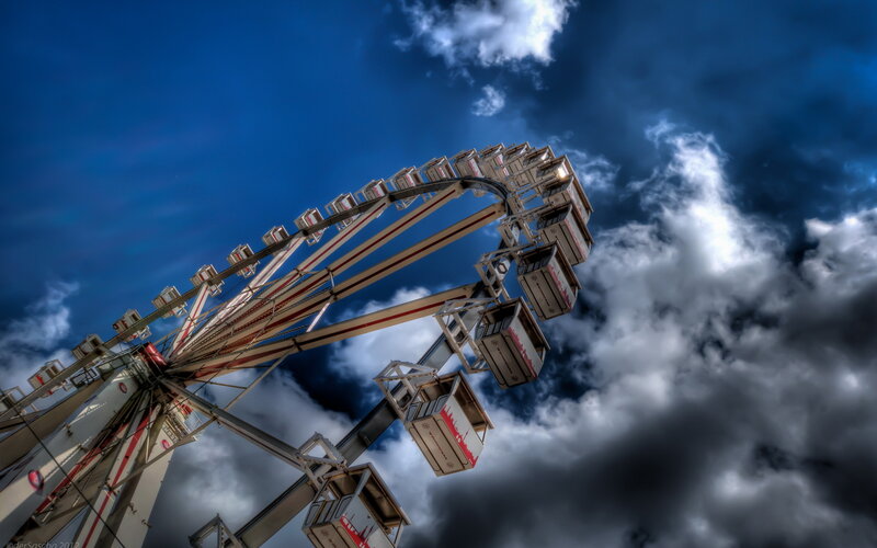 Ferris Wheel Against Sky