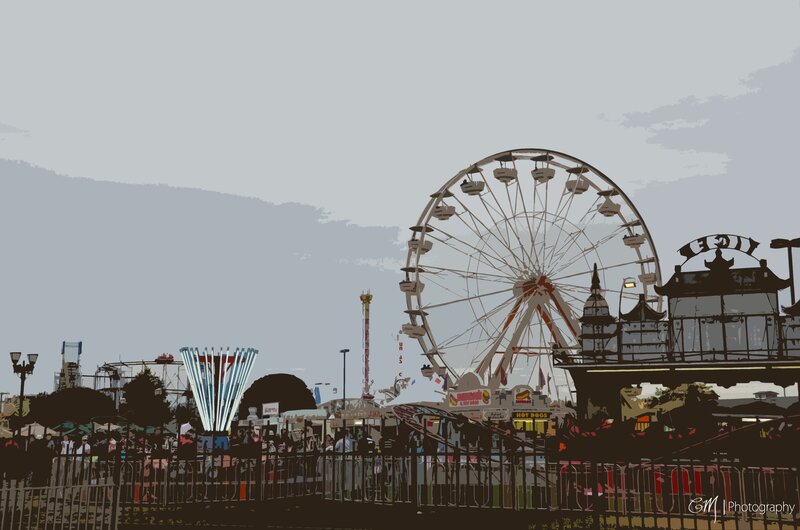 Ferris wheel at a fair