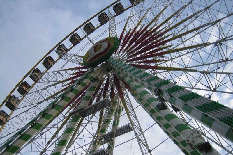 Ferris wheel at an amusement park