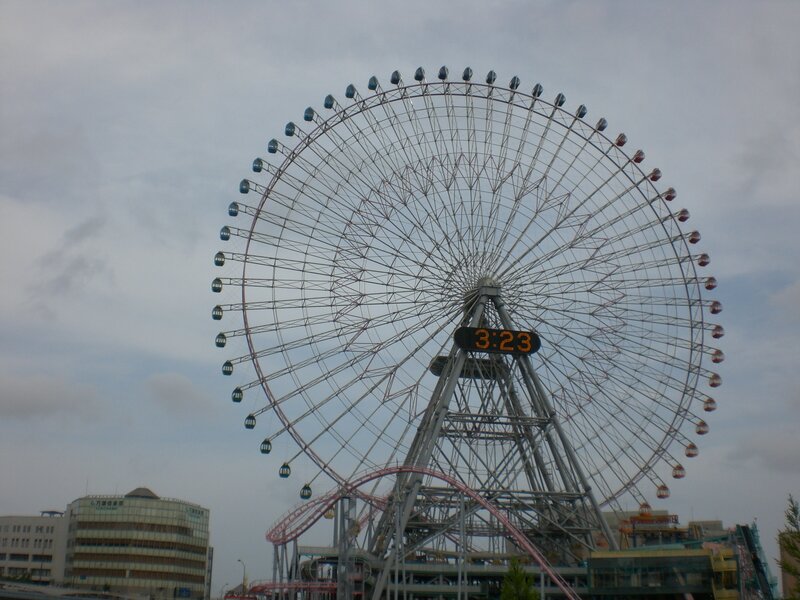 Ferris wheel at an amusement park