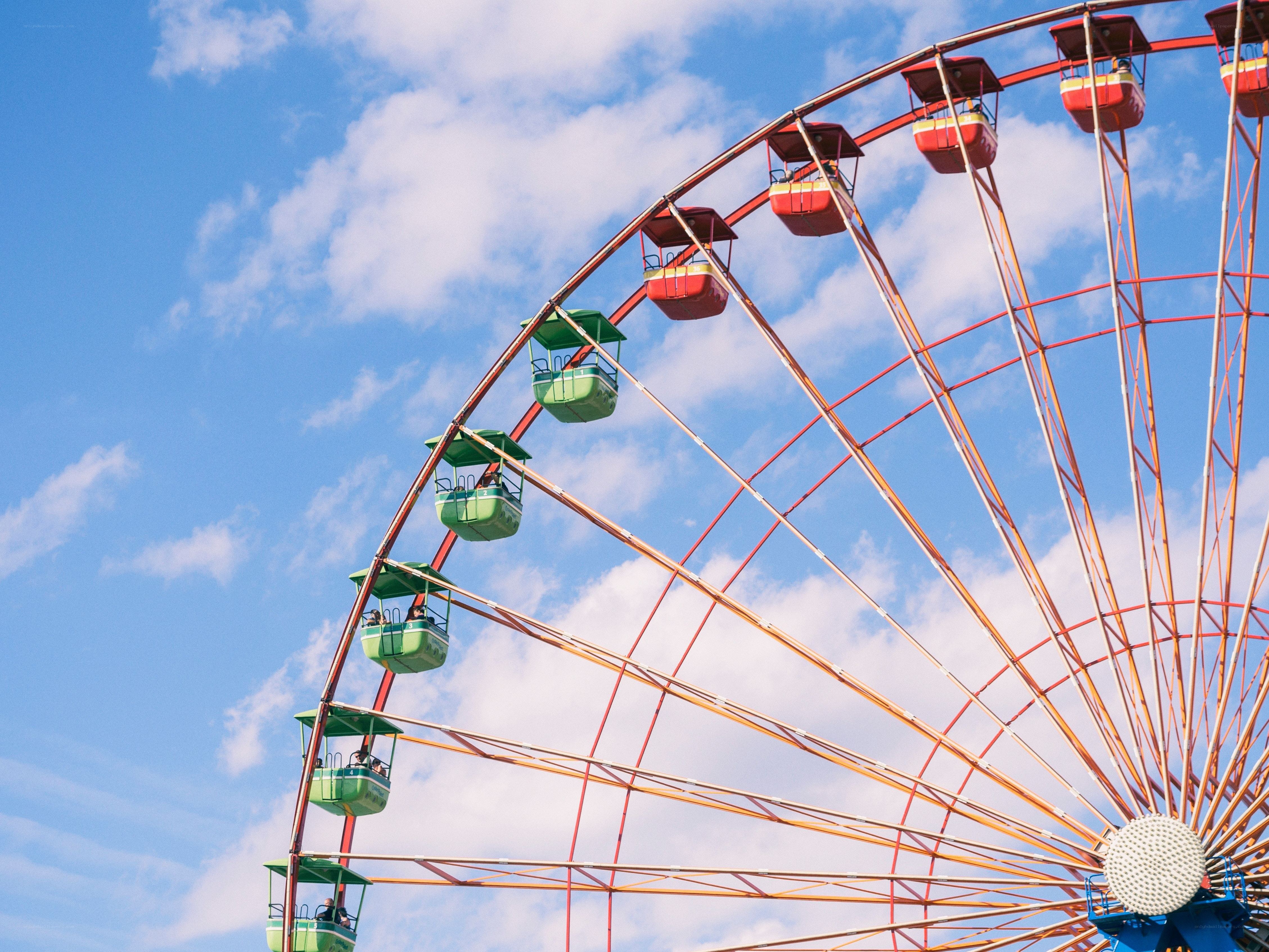 Ferris wheel at the fair