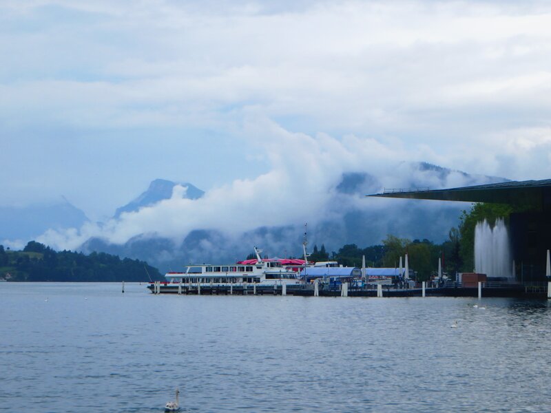 Ferry at Lakeside Dock