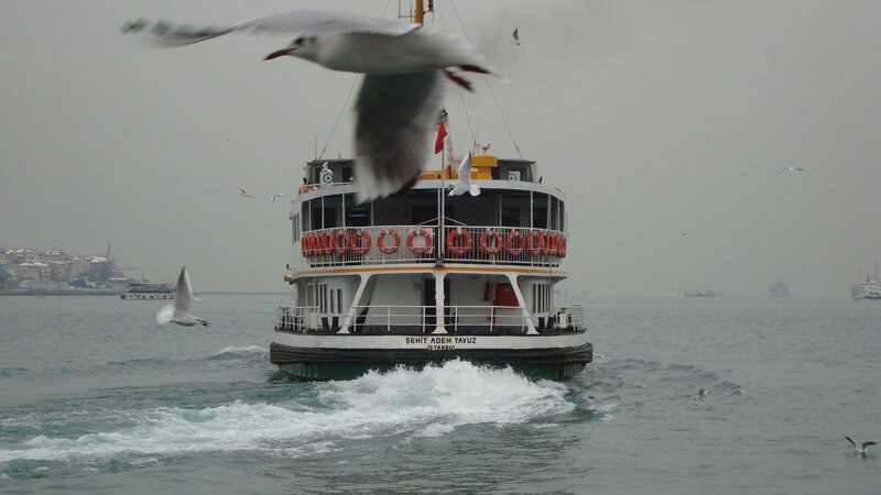 Ferry boat in Istanbul