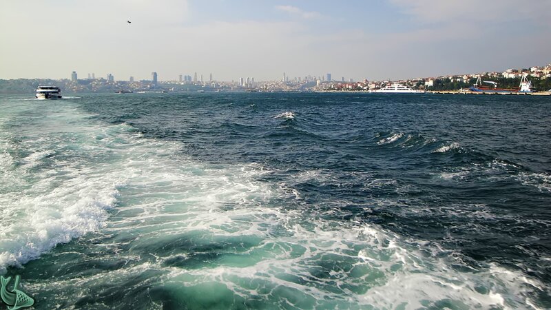 Ferry Boat on Sea