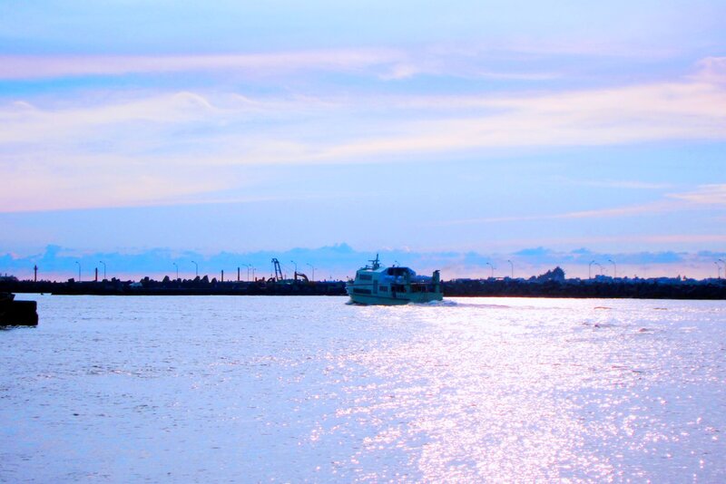 Ferry Boat on Water