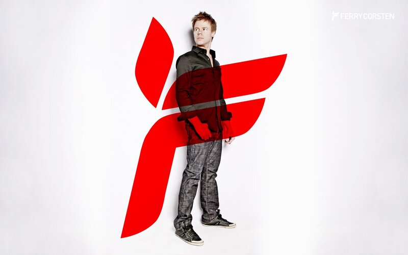 Ferry Corsten with logo