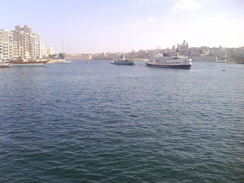 Ferry in Harbor