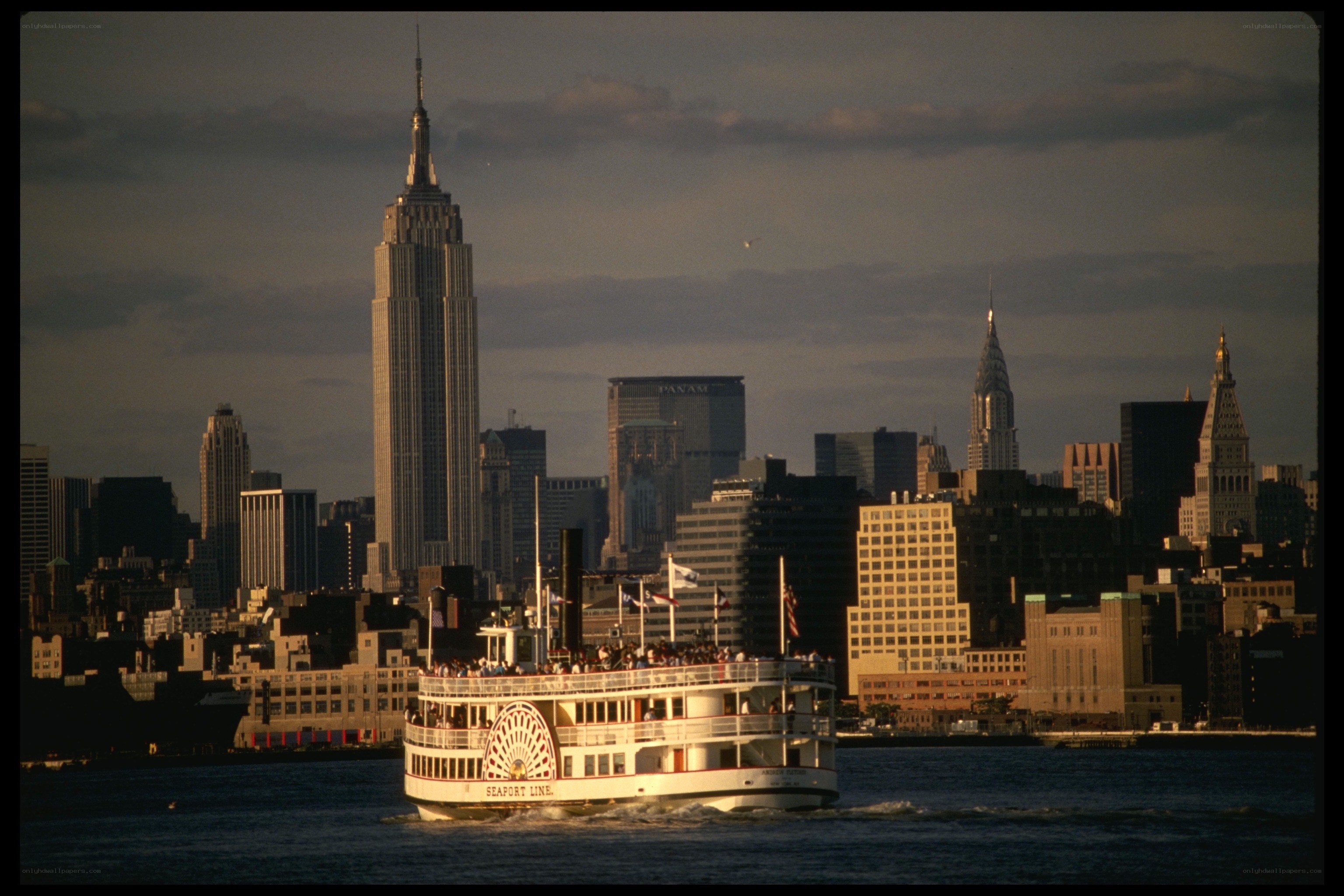 Ferry in New York Harbor