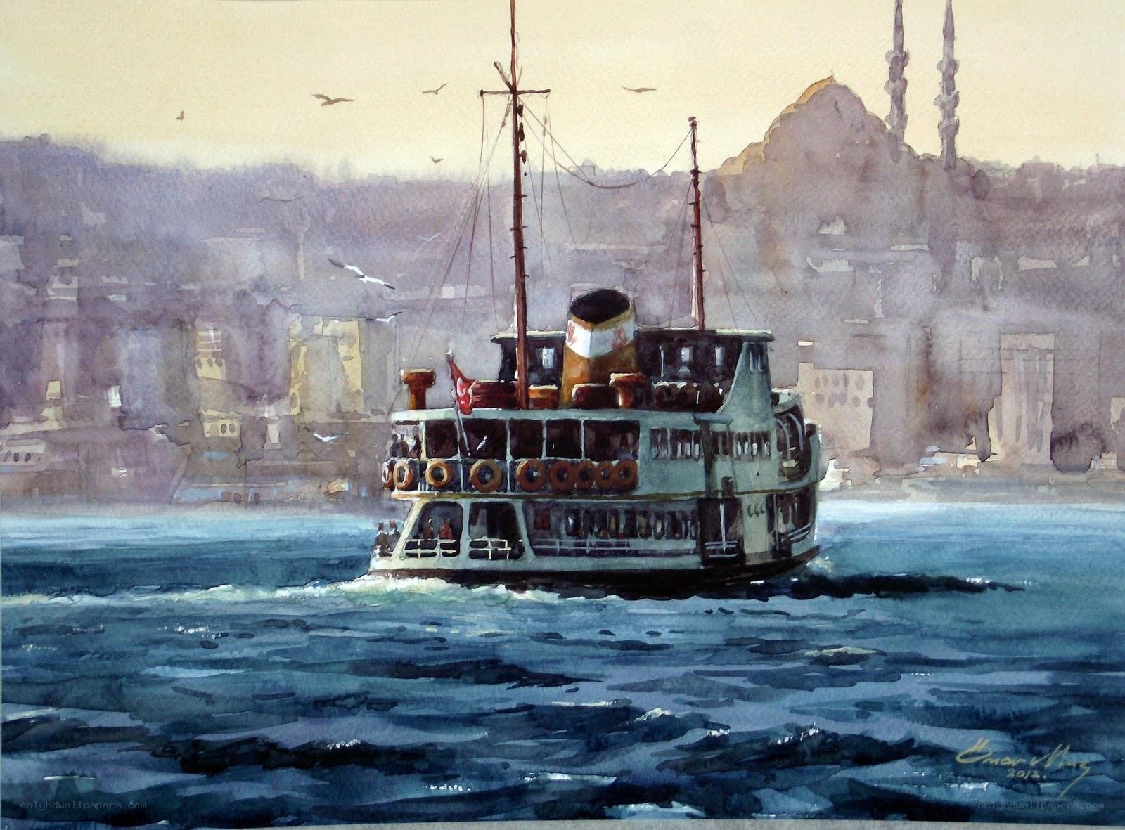 Ferry on the Bosphorus