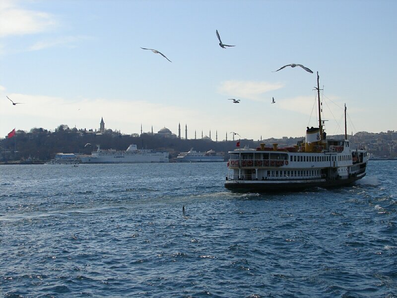 Ferry on the Bosphorus