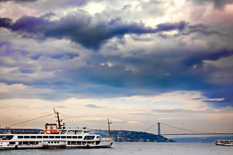 Ferry on the Bosphorus