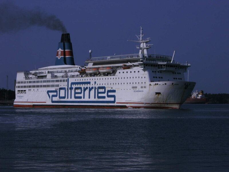 Ferry Ship on Water