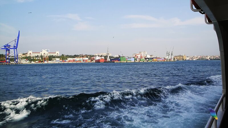 Ferry View of Port