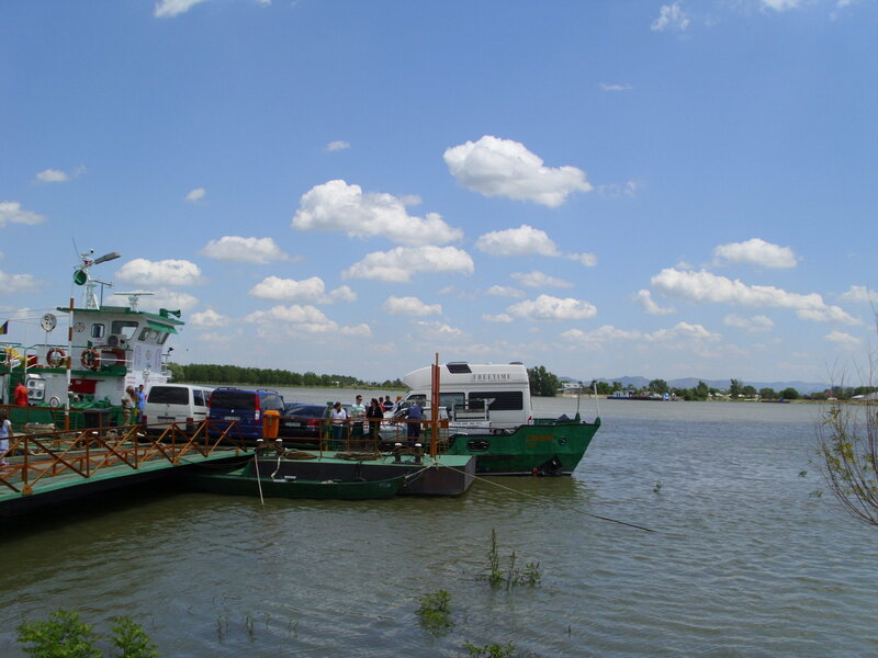 Ferry with Vehicles