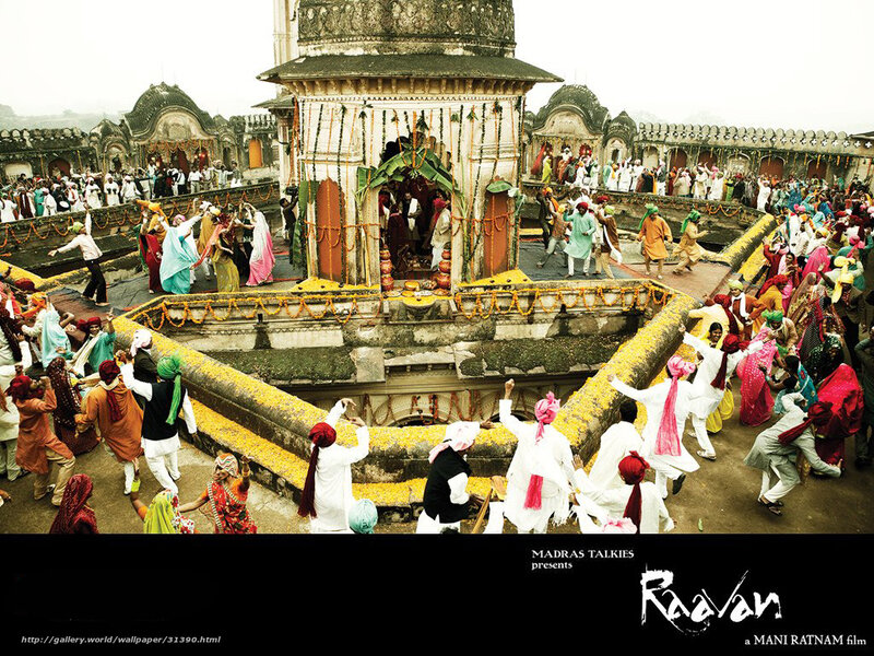 Festival at a temple courtyard