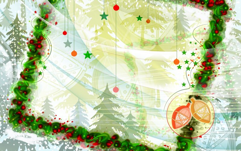 festive christmas background