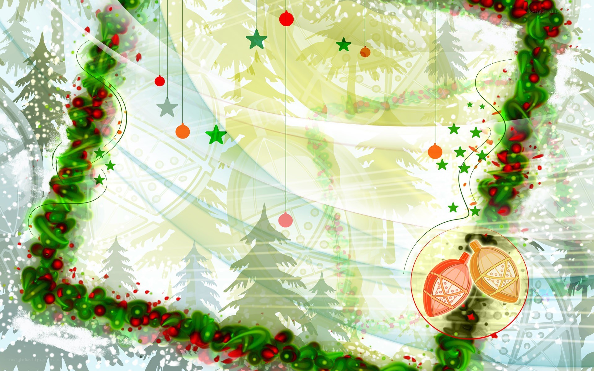 festive christmas background