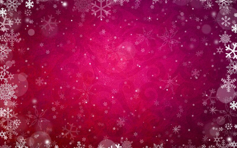 festive snowflake background