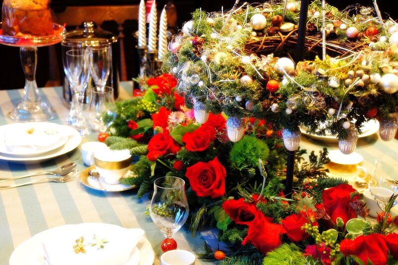 Festive Table Centerpiece