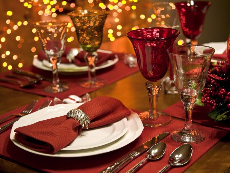 Festive Table Setting
