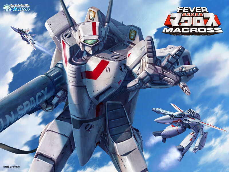 Fever Macross mecha artwork