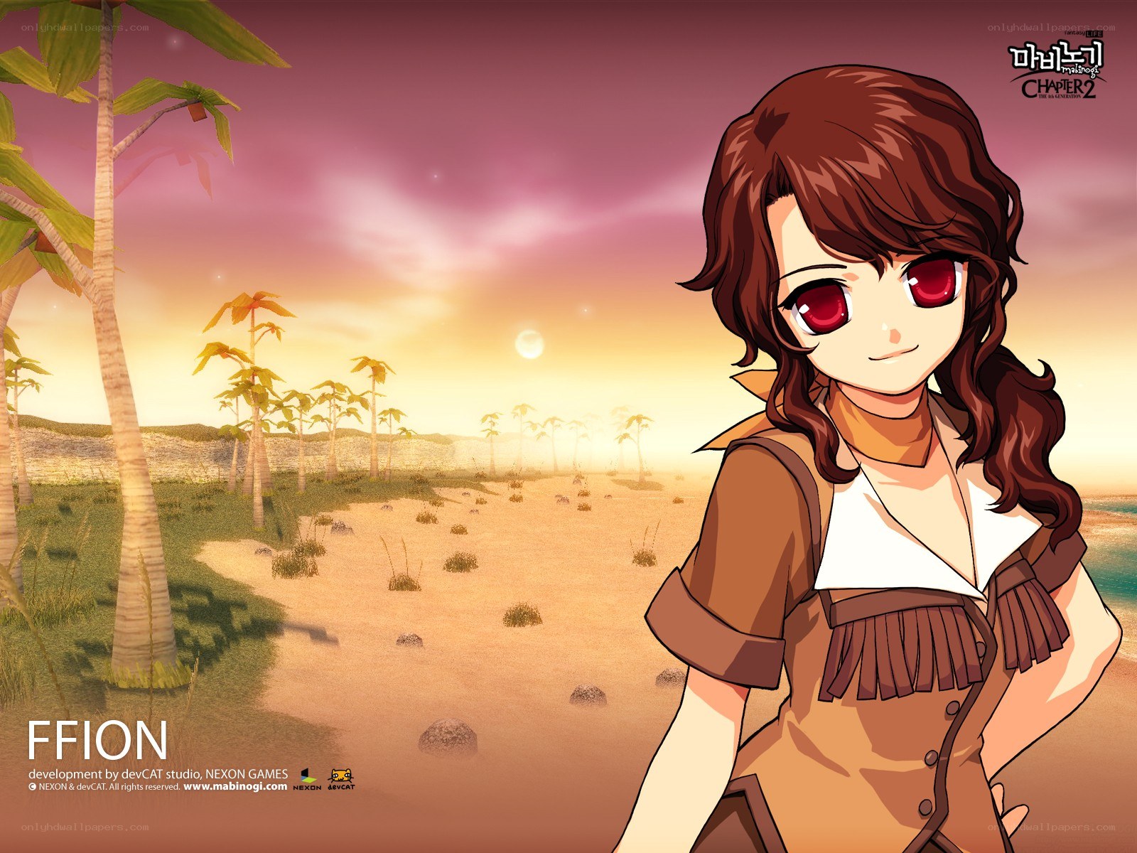 FFION in a desert landscape