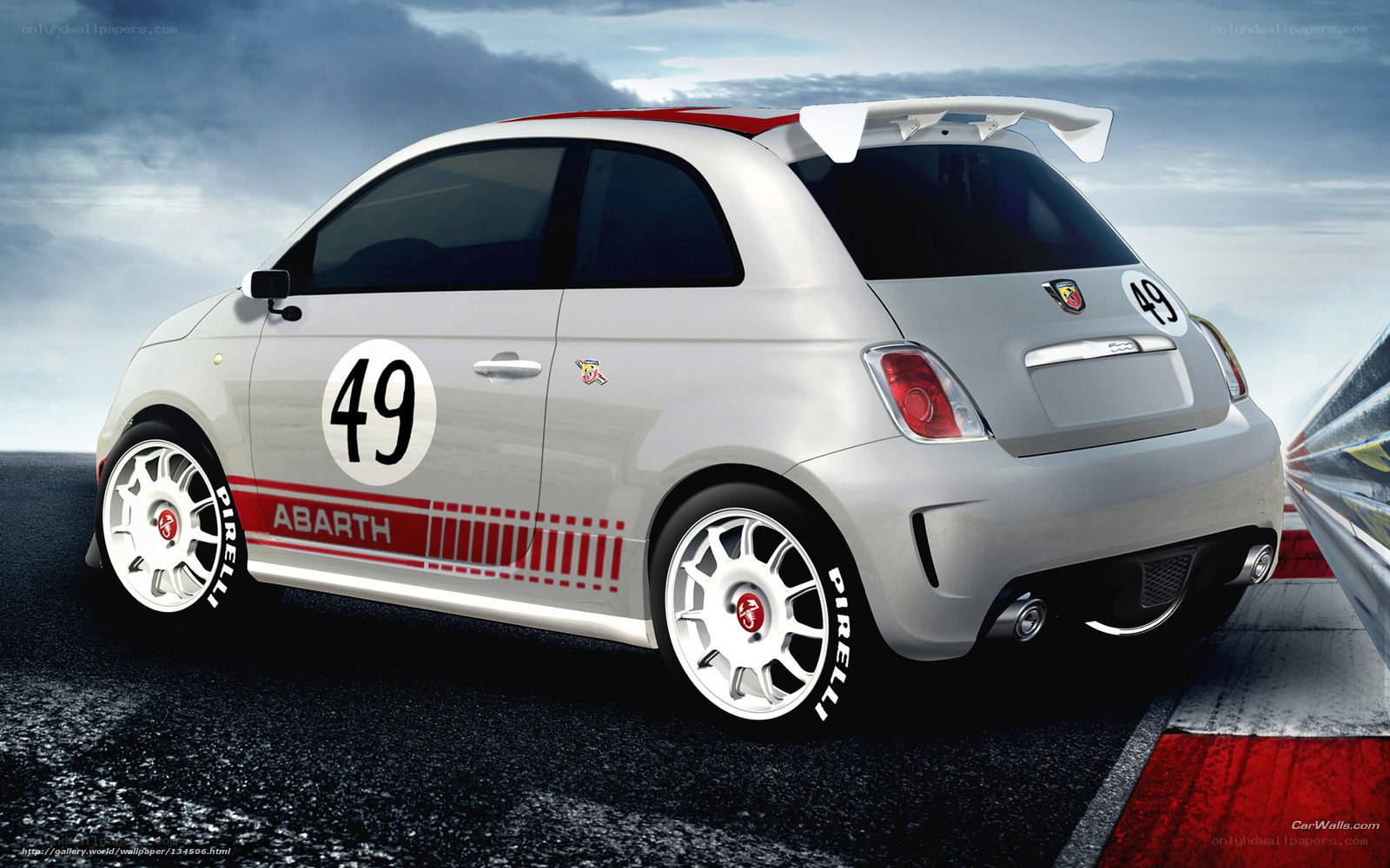 Fiat 500 Abarth race car
