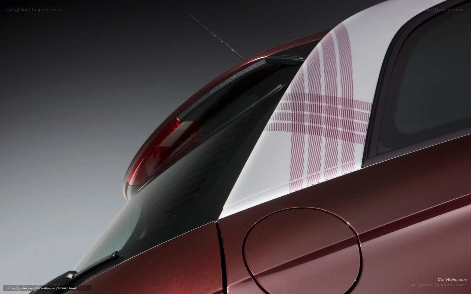 Fiat 500 rear design