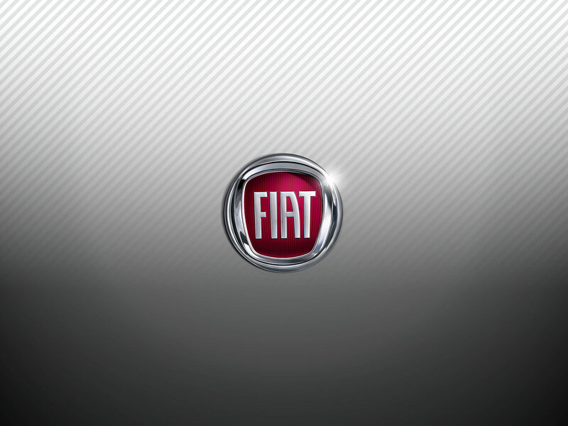 Fiat logo on textured background