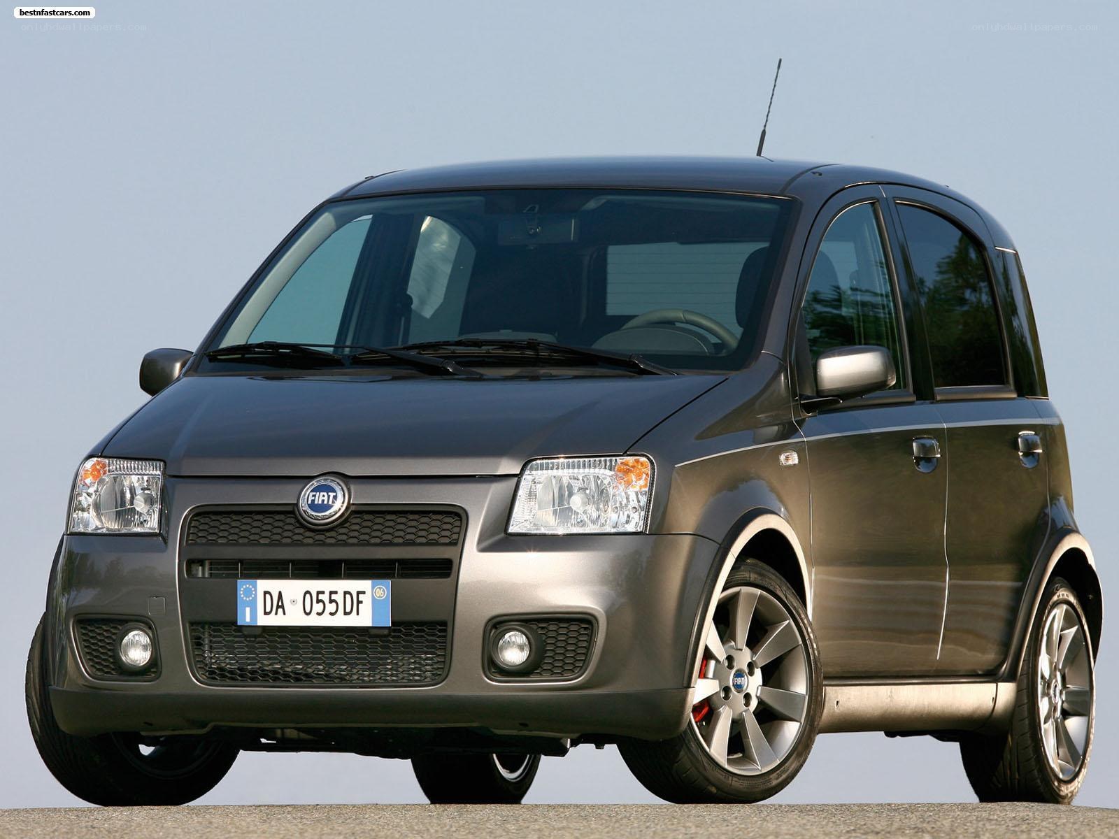 Fiat Panda car front view