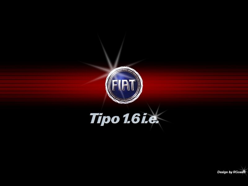 Fiat Tipo Car Logo — Black