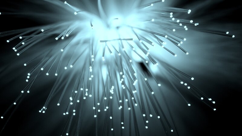Fiber Optic Cables — White