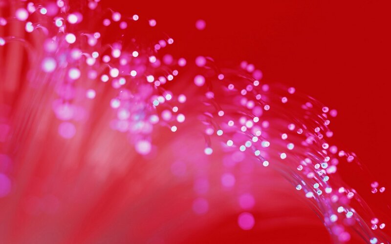 fiber optic light display