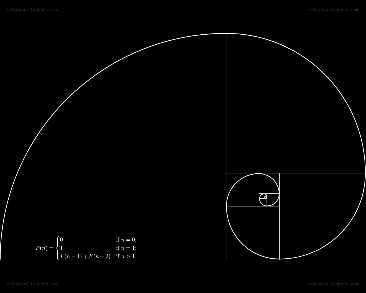 Fibonacci spiral and sequence