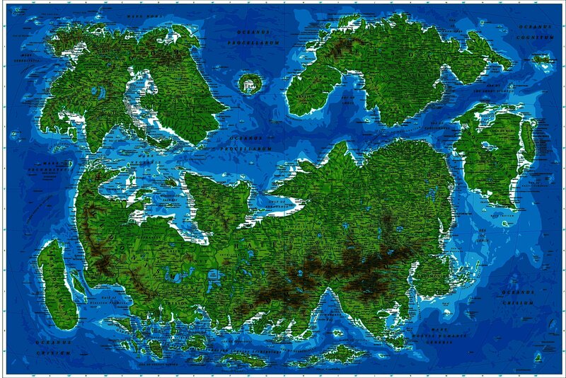fictional world map