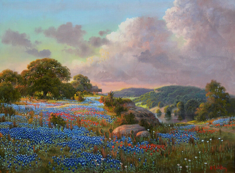 Field of Bluebonnets