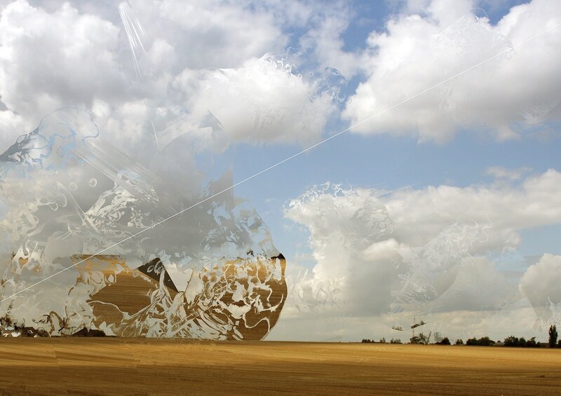 Field with Clouds