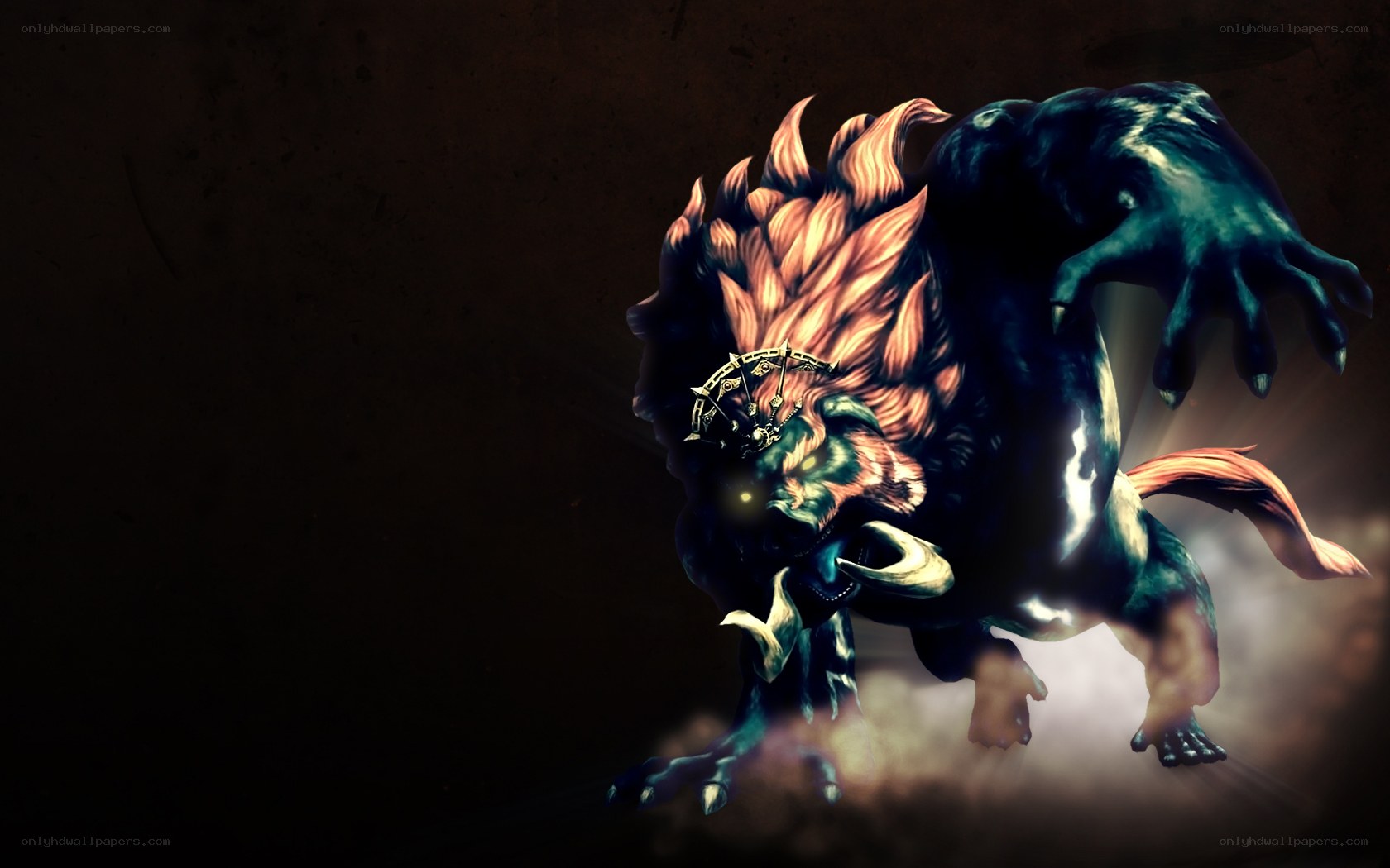 fierce fantasy beast creature