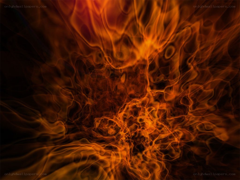 fiery abstract background