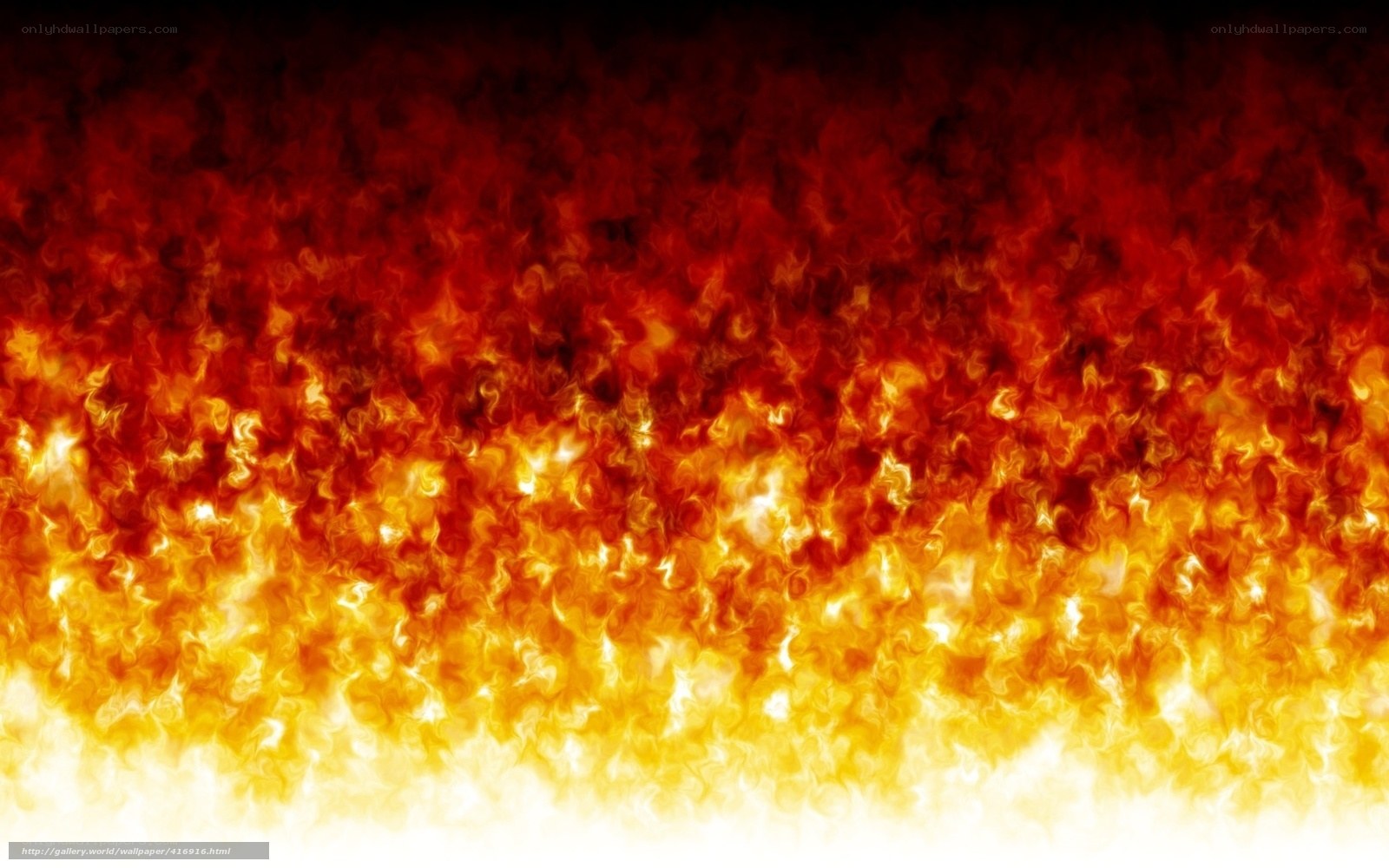 Fiery abstract background