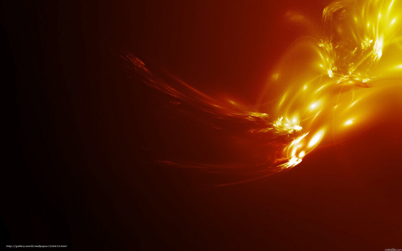 fiery abstract energy