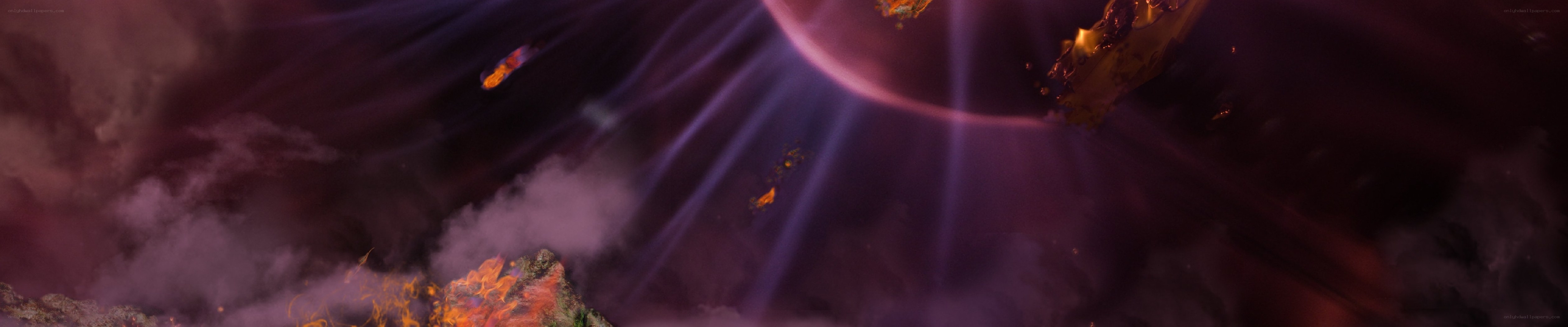 Fiery celestial event