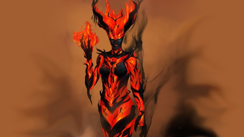 Fiery Demon Woman