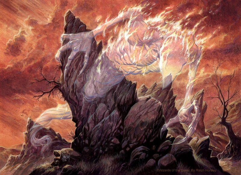 Fiery Elemental Emerges