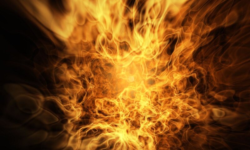 Fiery Explosion